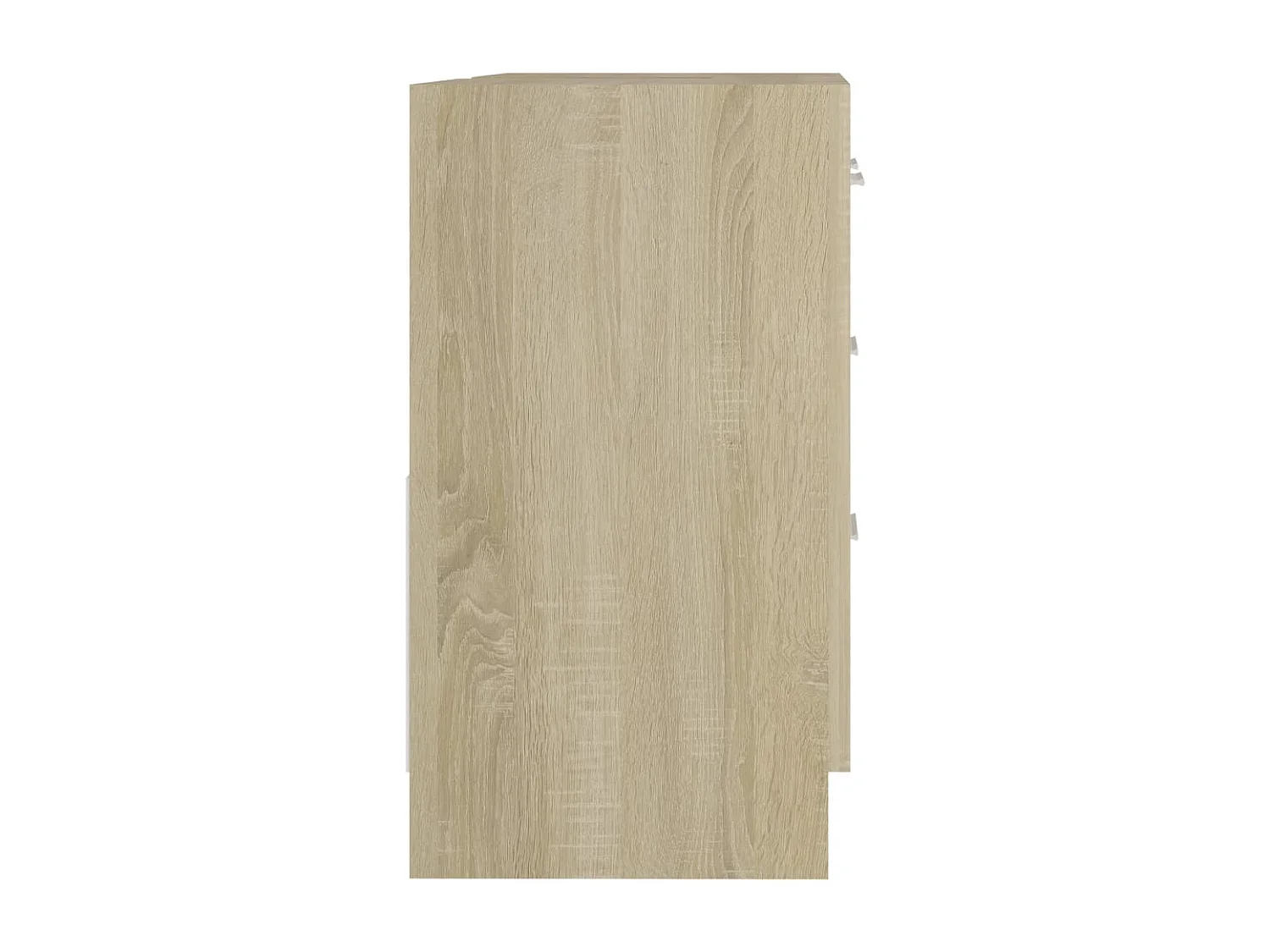 Mueble para fregadero de roble Sonoma de 63 x 30 x 54 cm de madera de ingeniería