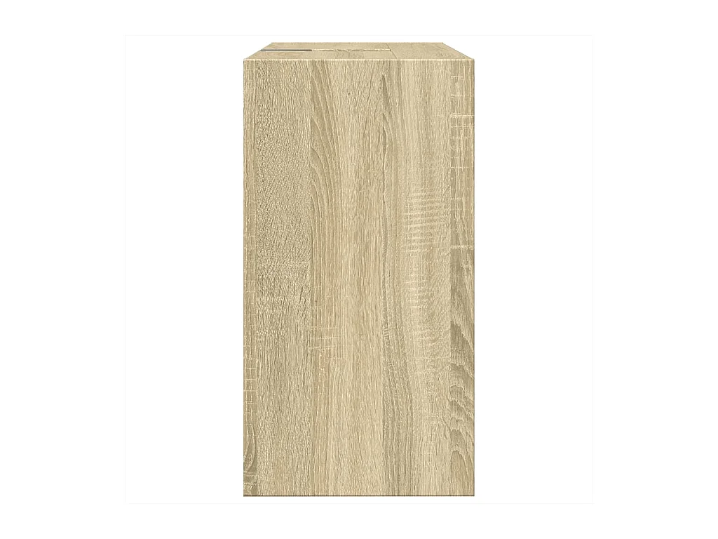 Mueble lavabo roble Sonoma 63x29x55 cm madera de ingeniería