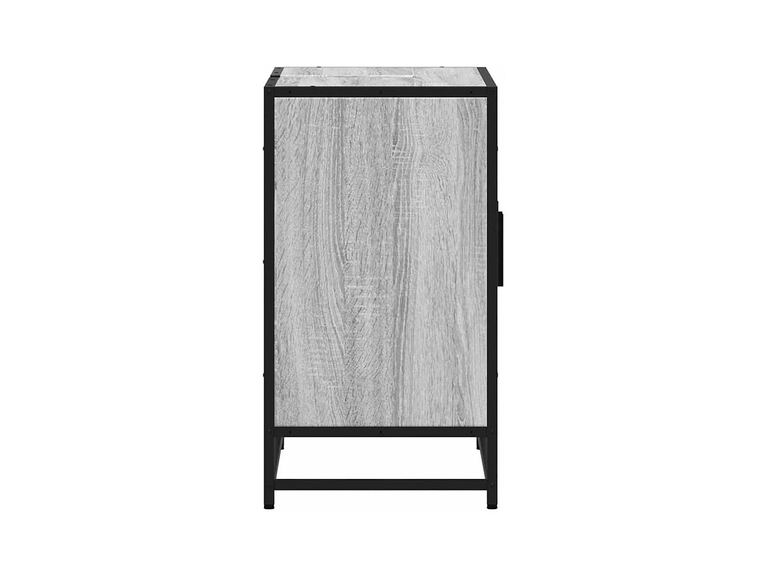 Armoire de lavabo de salle de bain sonoma gris 90x33x60 cm