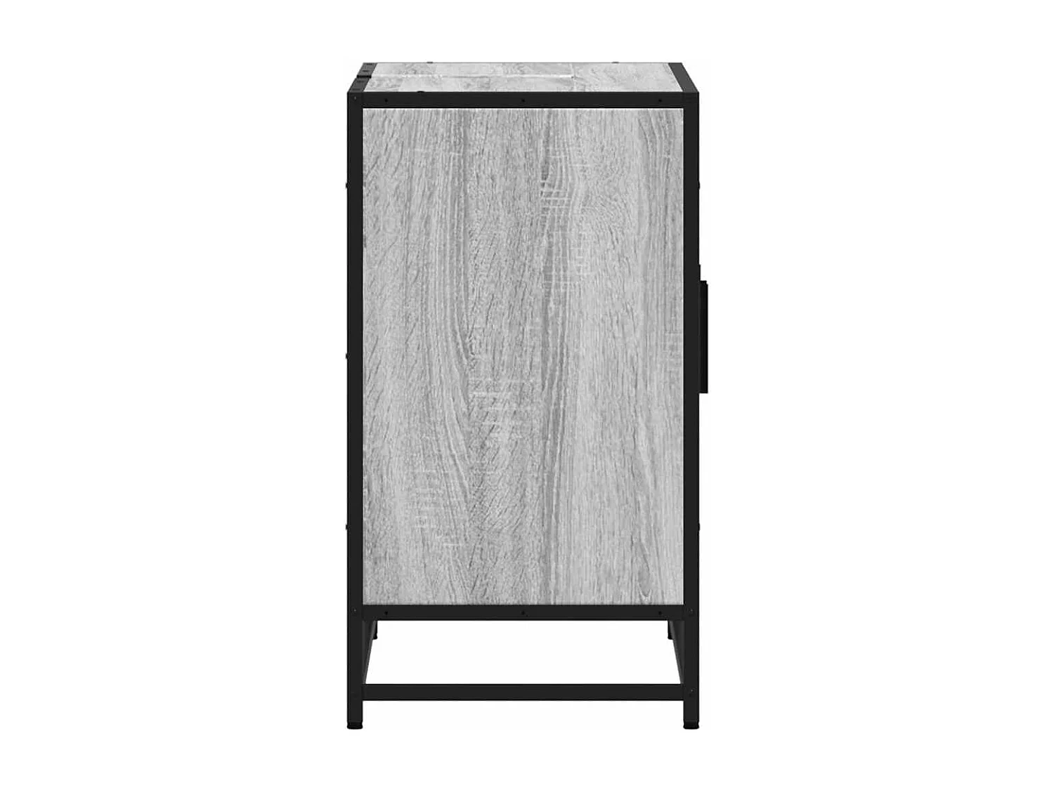 Armoire de lavabo de salle de bain sonoma gris 90x33x60 cm