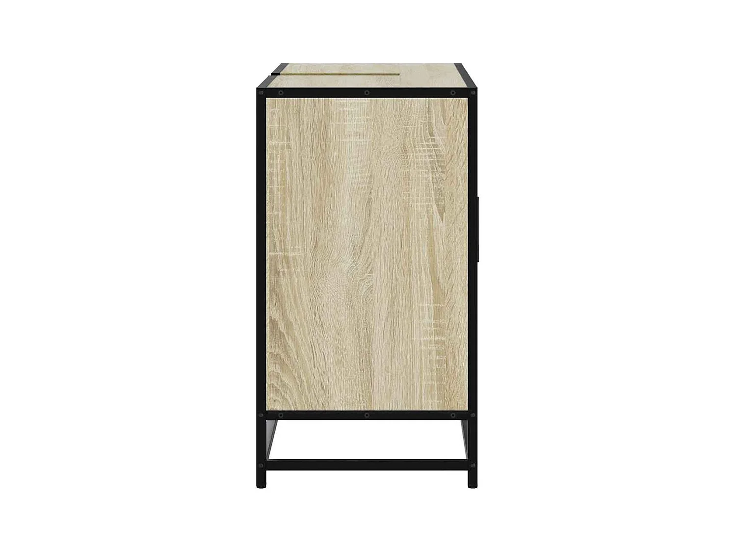 Sonoma eikenhouten wastafelkast voor in de badkamer