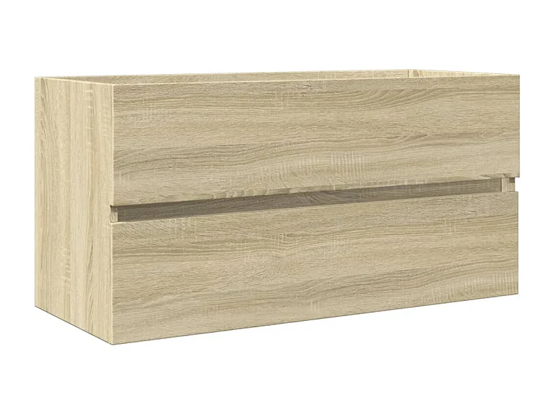 Mueble para fregadero de roble Sonoma 90x38,5x45 cm aglomerado