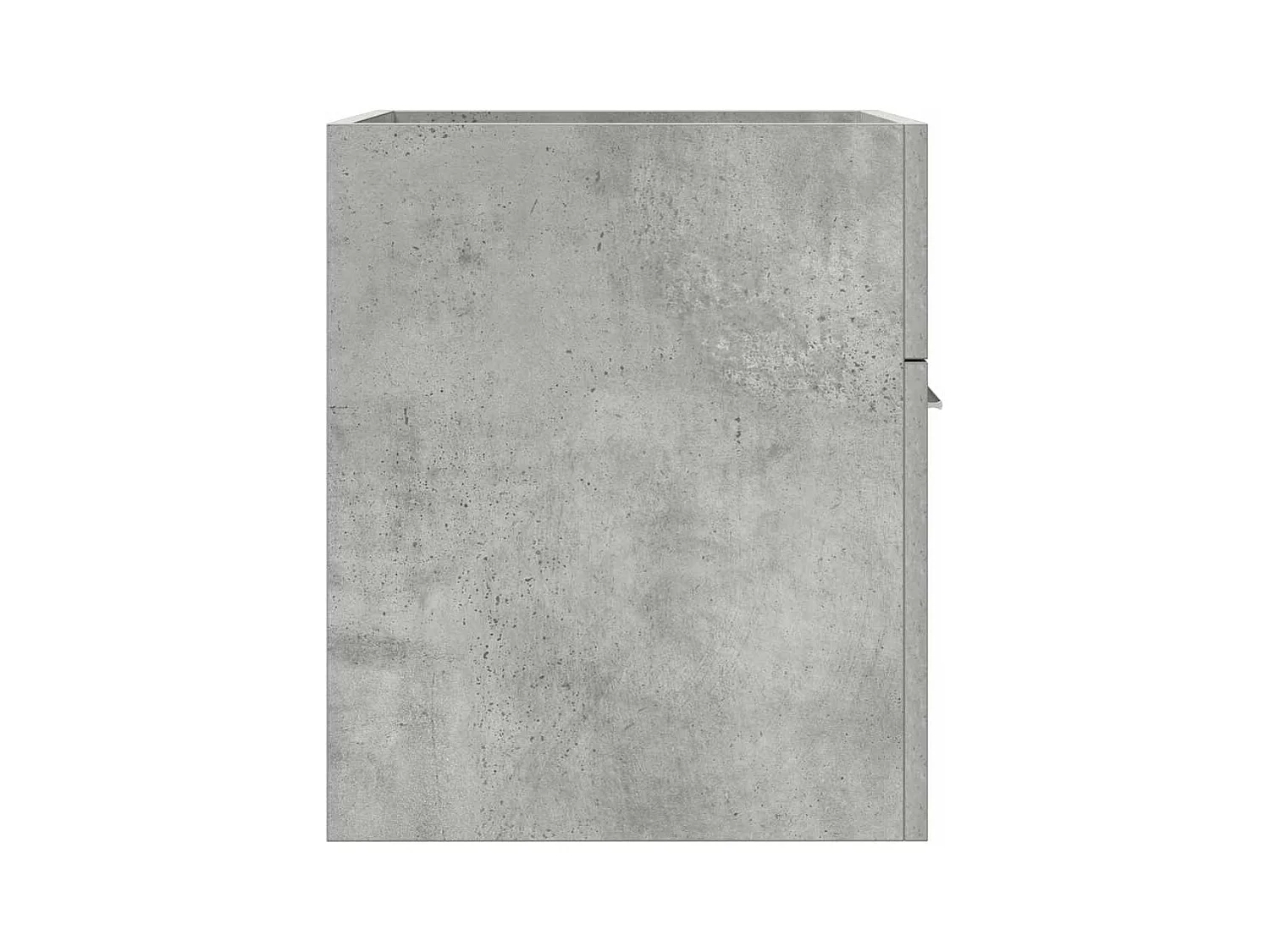 Betongrijs badkamer wastafelmeubel 41x38,5x46 cm