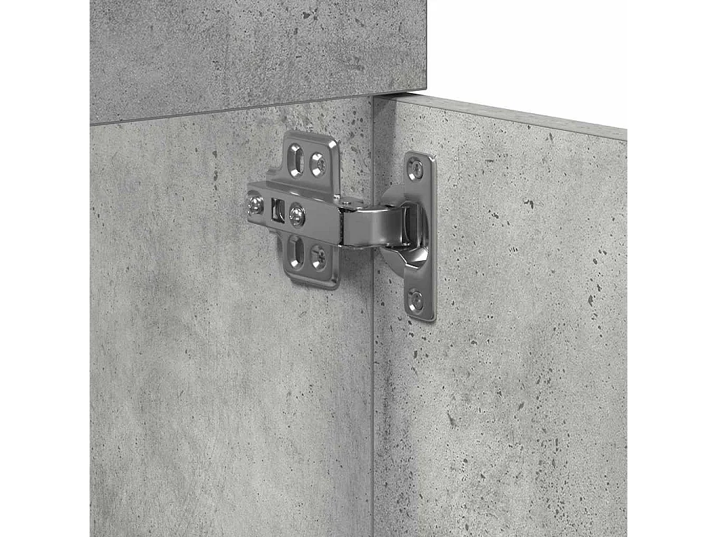 Betongrijs badkamer wastafelmeubel 41x38,5x46 cm
