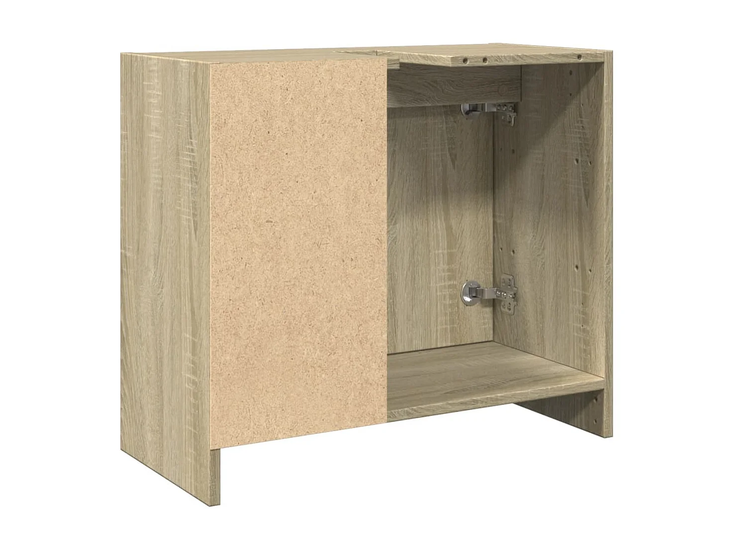 Mobile lavabo in rovere Sonoma 63x29x55 cm in legno ingegnerizzato