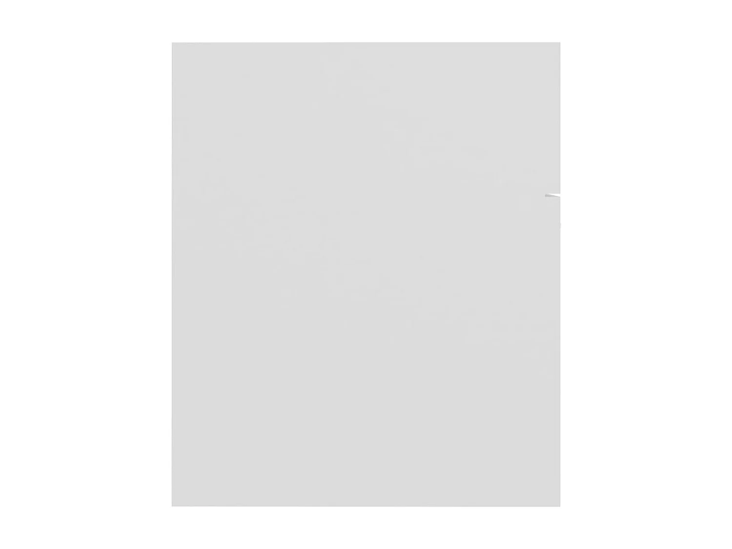 Spoelbakkast met geïntegreerde spoelbak Witte spaanplaat