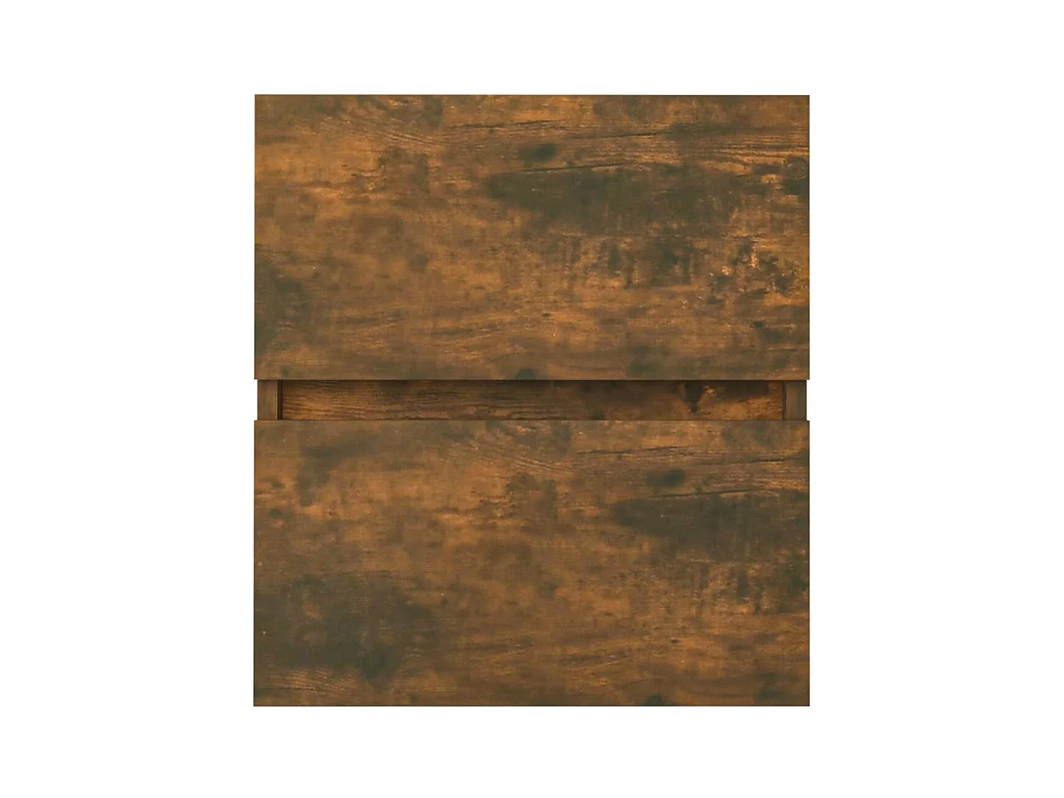 Gerookte eiken spoelbakkast 41x38,5x45 cm bewerkt hout