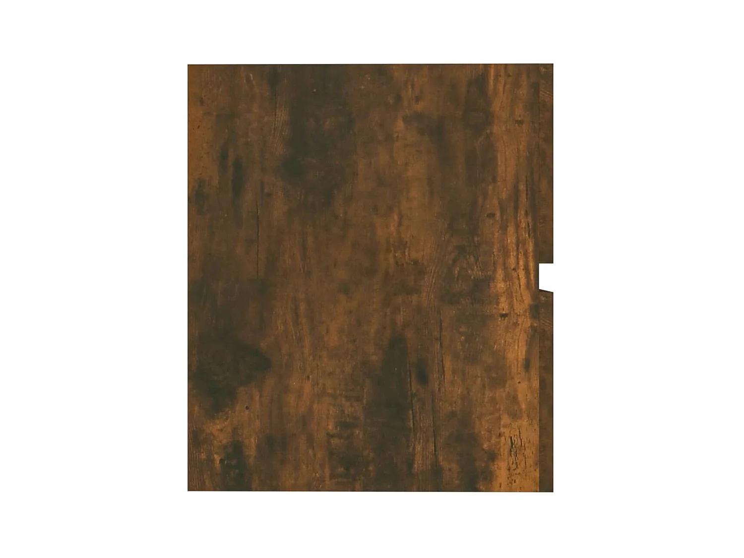 Gerookte eiken spoelbakkast 41x38,5x45 cm bewerkt hout