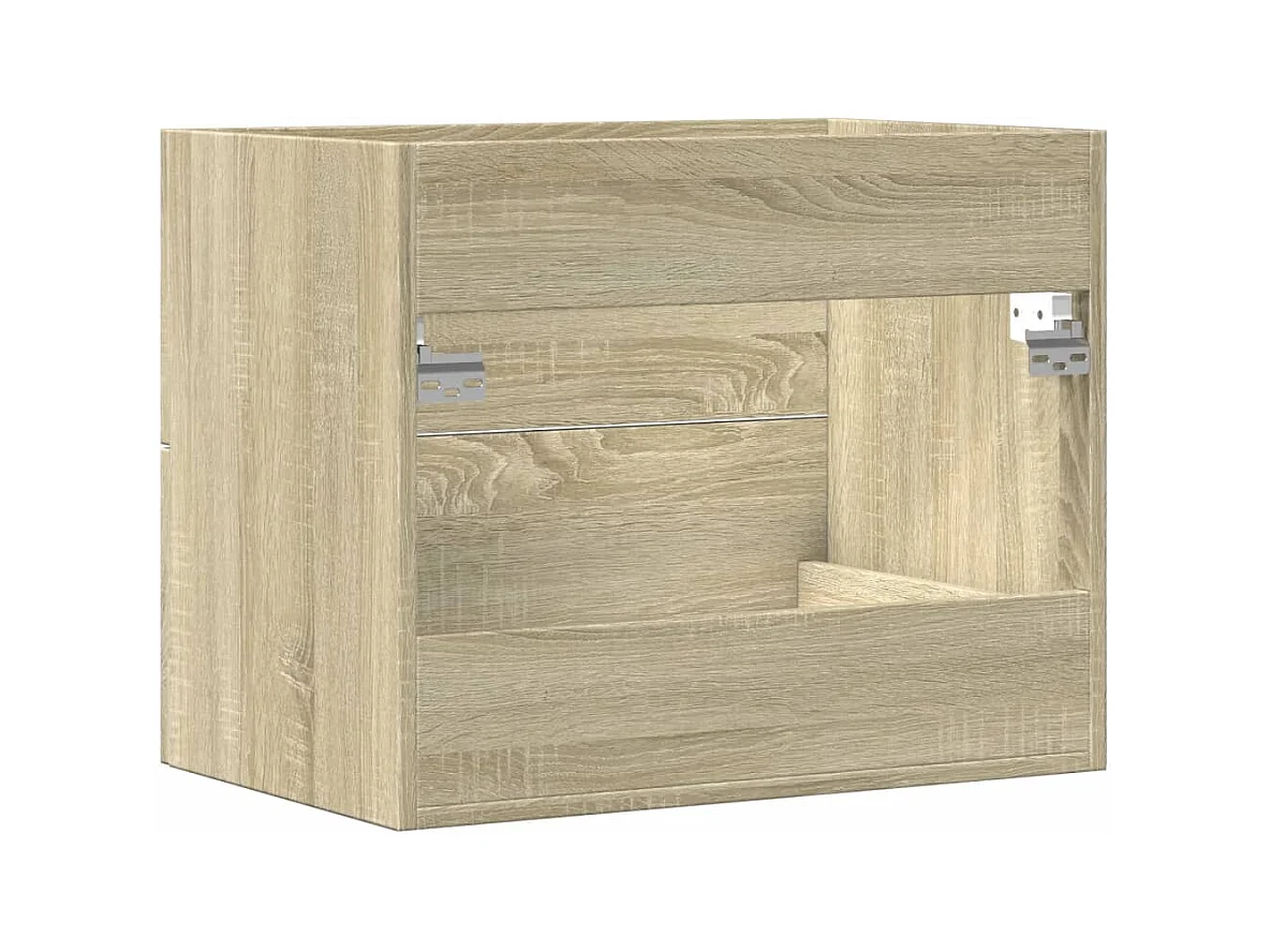 Mueble para fregadero de roble Sonoma 60x38,5x48 cm Aglomerado