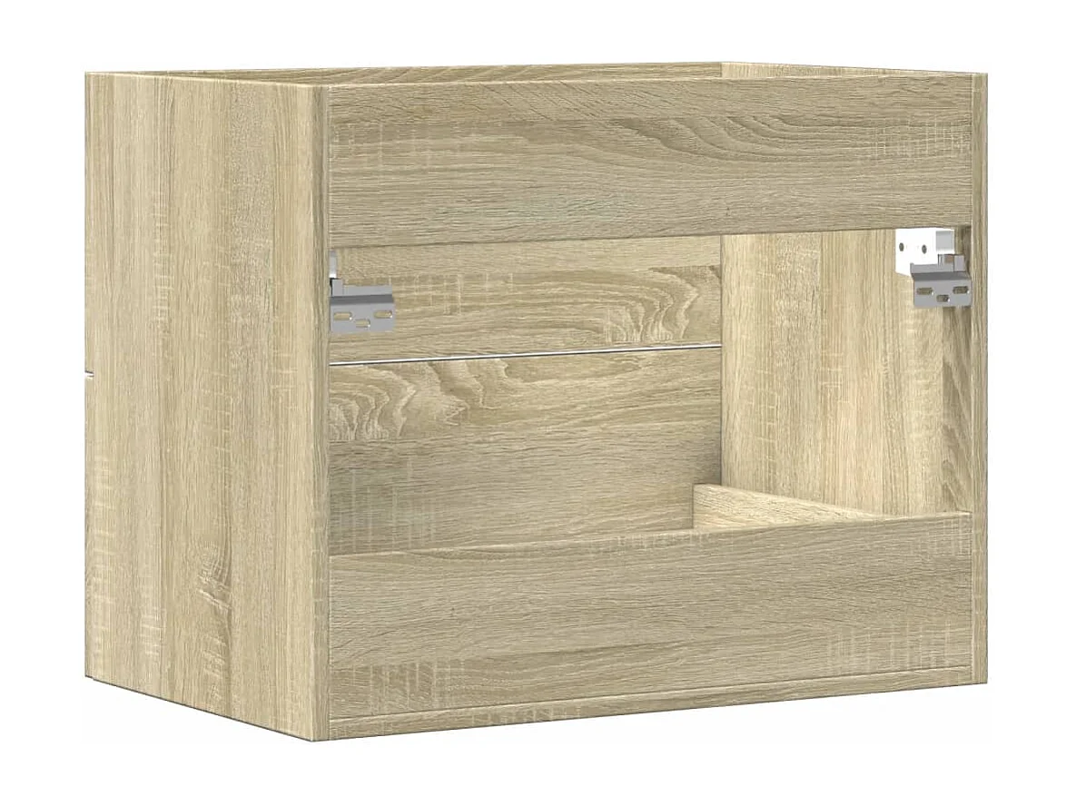 Mobile lavabo in rovere Sonoma 60x38,5x48 cm in truciolare