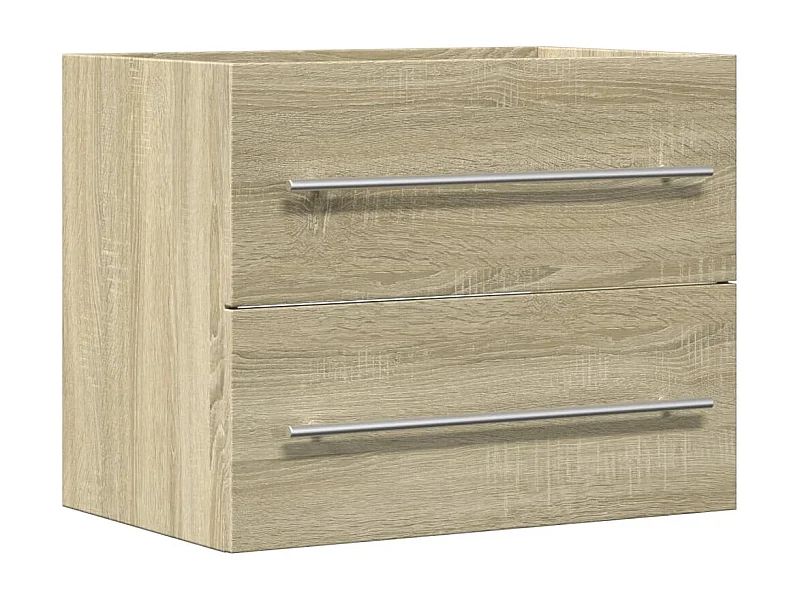 Mobile lavabo in rovere Sonoma 60x38,5x48 cm in truciolare