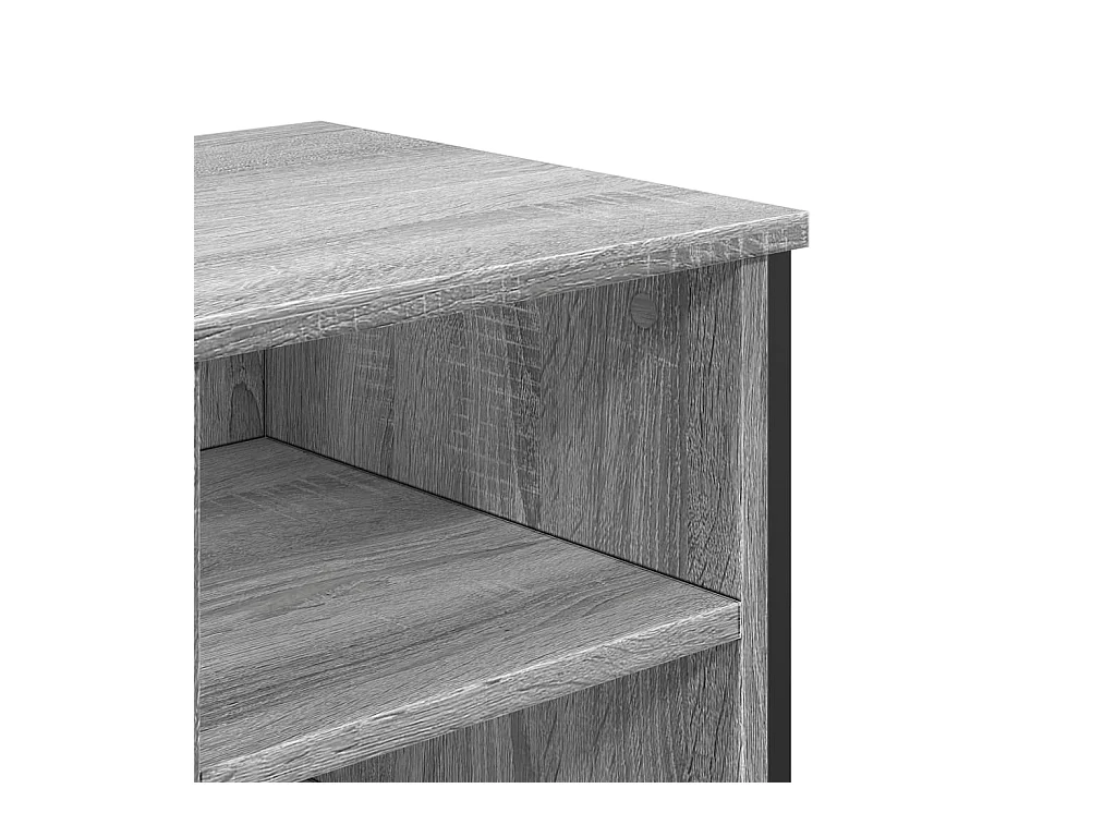 Sonoma grijze wastafelkast 91x35x60 cm