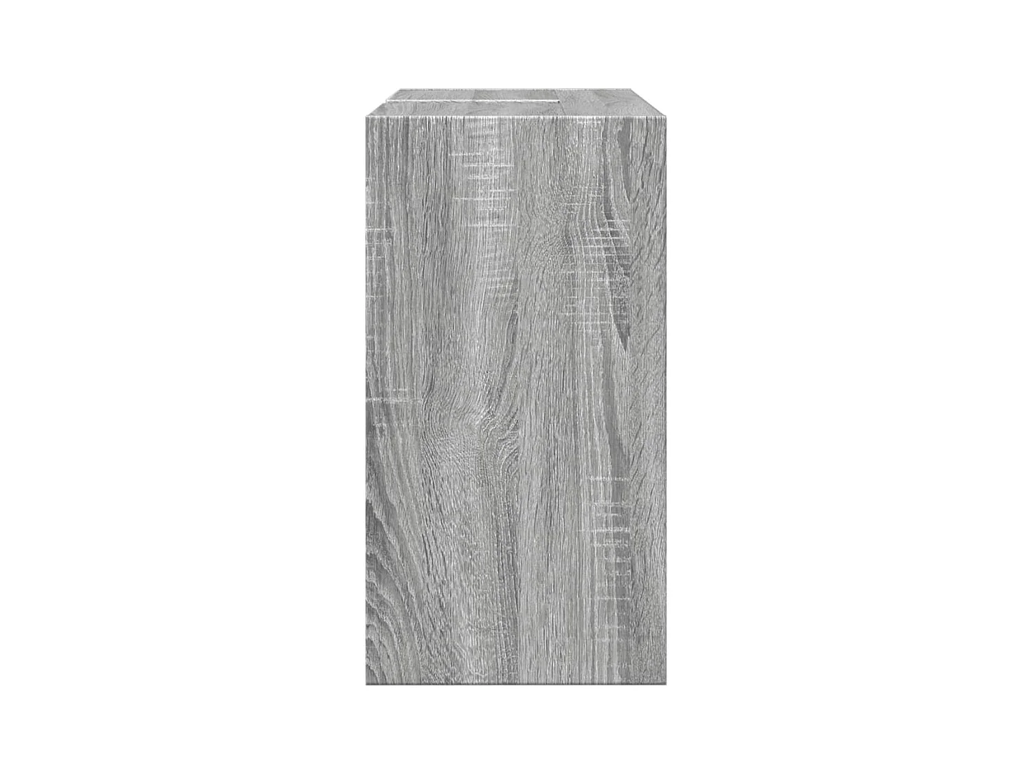Sonoma grijze spoelbakkast 63x29x55 cm bewerkt hout