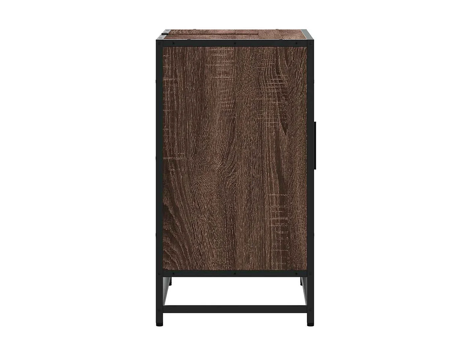Armoire de lavabo de salle de bain chêne marron 65x33x60 cm
