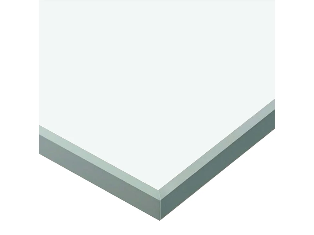 Porte coulissante butées souples Verre ESG aluminium 90x205 cm