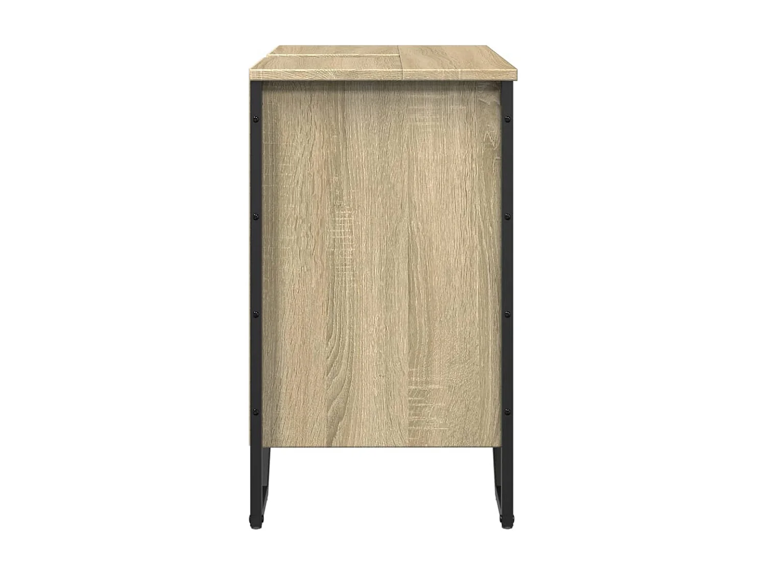 Mobile lavabo da bagno in rovere Sonoma 60x35x60 cm