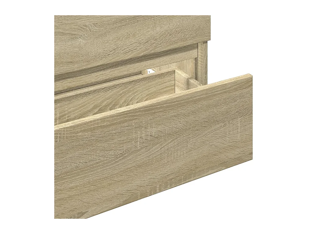 Sonoma eiken spoelbakkast 80x38,5x45 cm Technisch hout