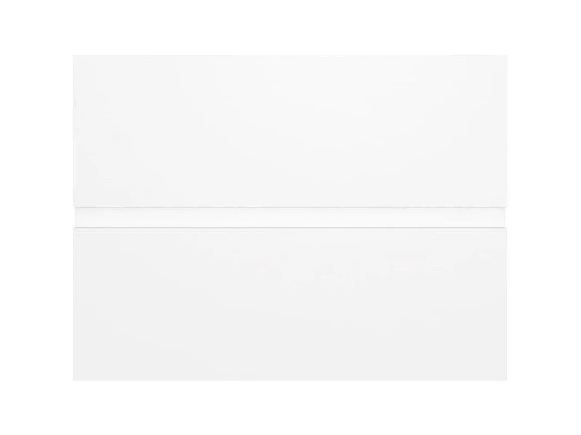 Witte spoelbakkast 60x38,5x45 cm bewerkt hout