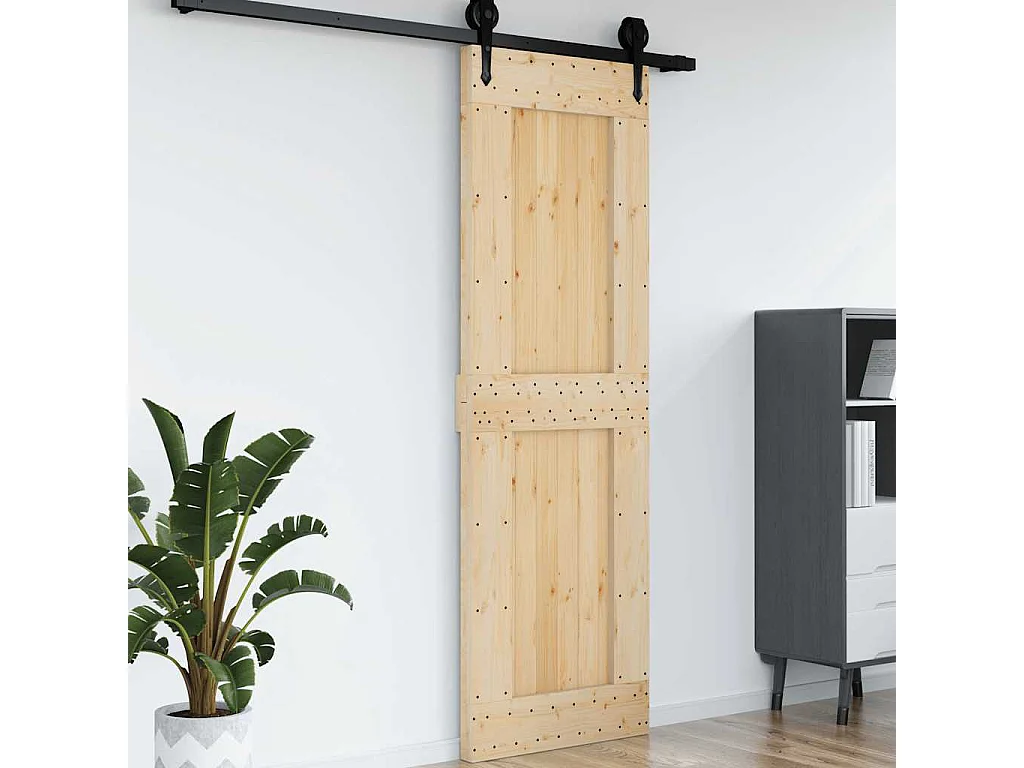 Porta NARVIK 70x210 cm in legno massello di pino