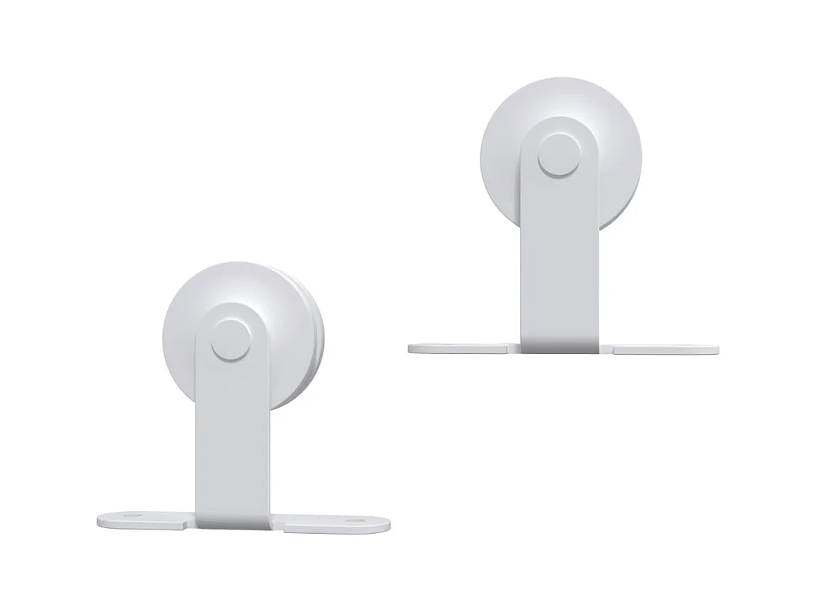 Kit porta scorrevole e ferramenta 80x210 cm in pino massello