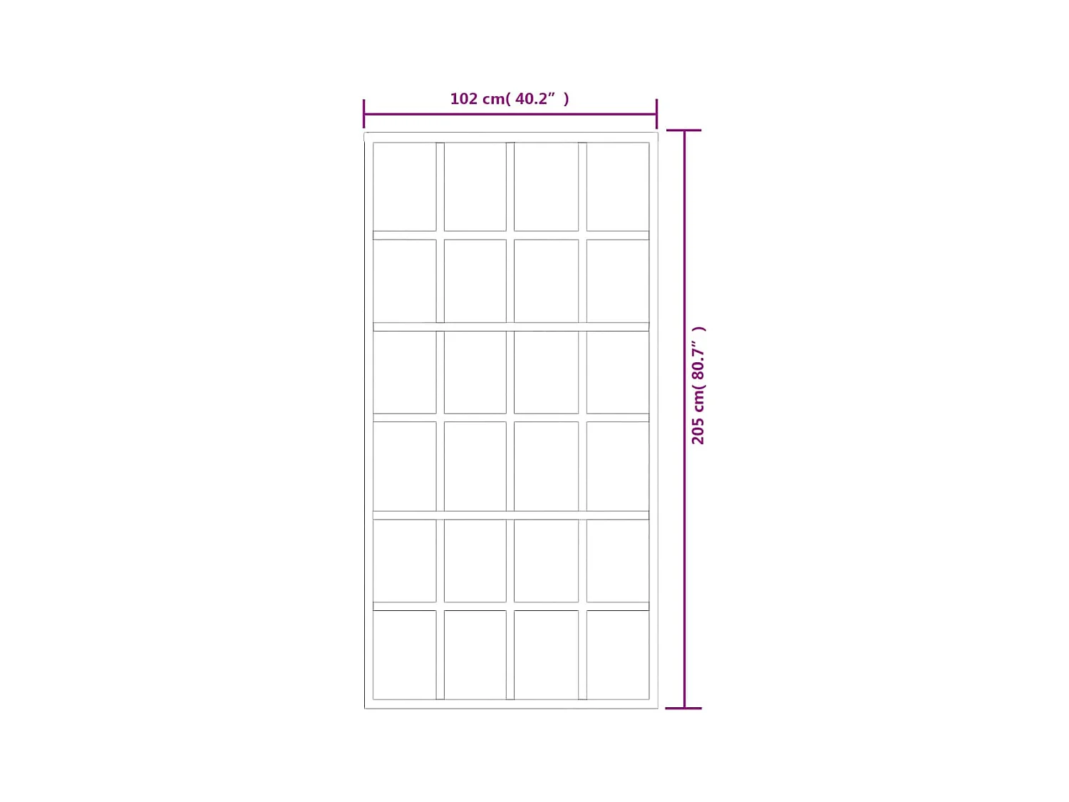 Schuifdeur ESG glas en aluminium 102x205 cm Zwart