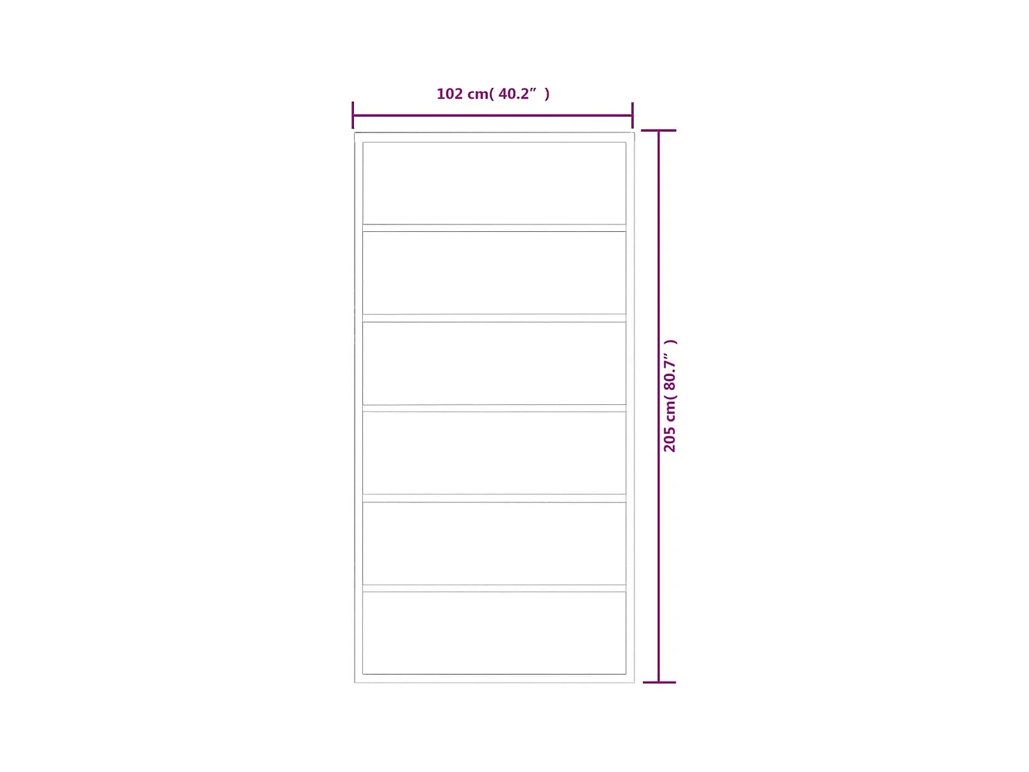 Schuifdeur en hang- en sluitwerk Glas en aluminium 102x205cm