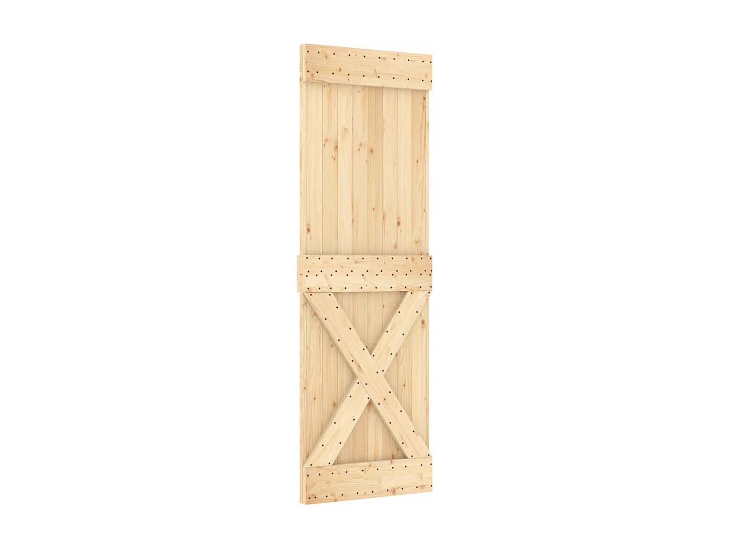 Porta NARVIK 70x210 cm in legno massello di pino