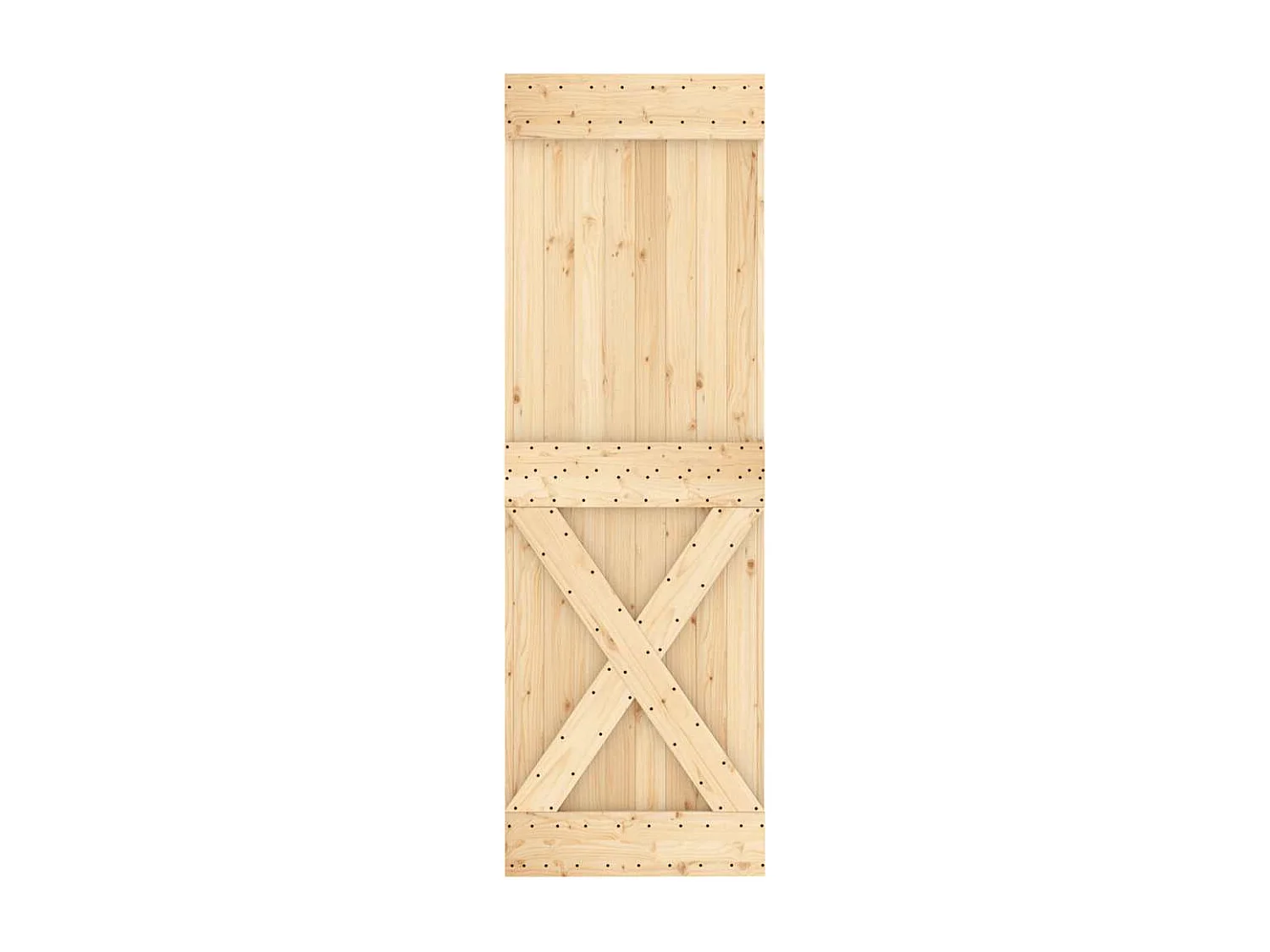 Porta NARVIK 70x210 cm in legno massello di pino