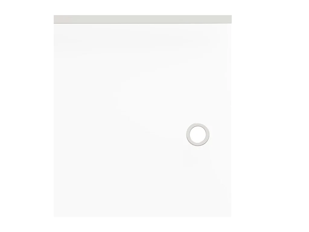 Porta scorrevole con fermi in vetro ESG e alluminio 90x205 cm