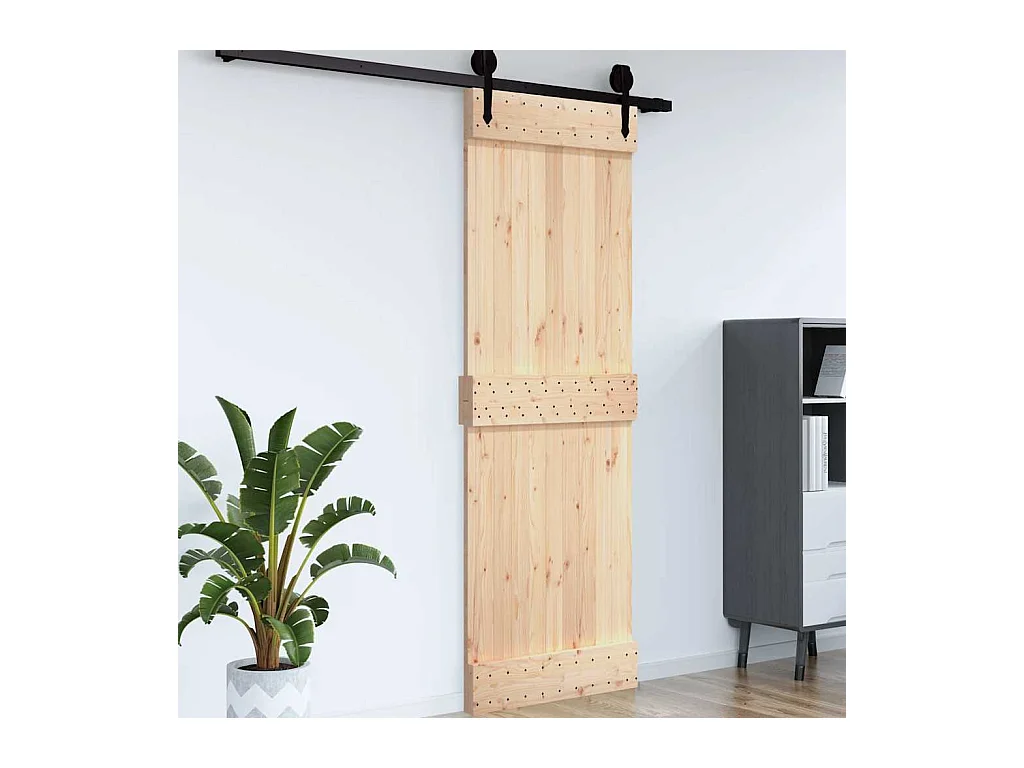 Porta NARVIK 85x210 cm in legno massello di pino