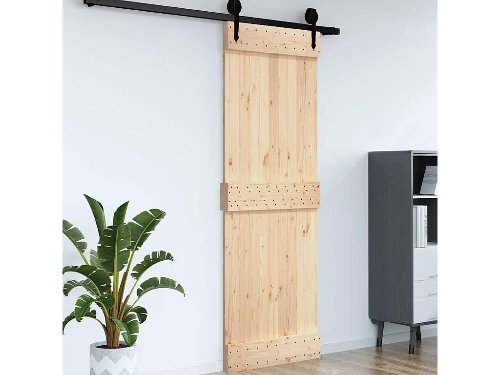 Porte NARVIK 85x210 cm bois massif de pin