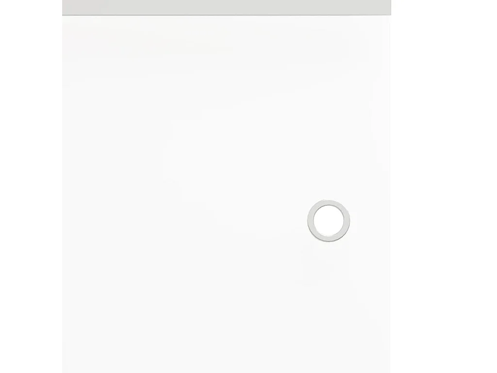 Porte coulissante à butées Verre ESG et aluminium 76x205 cm