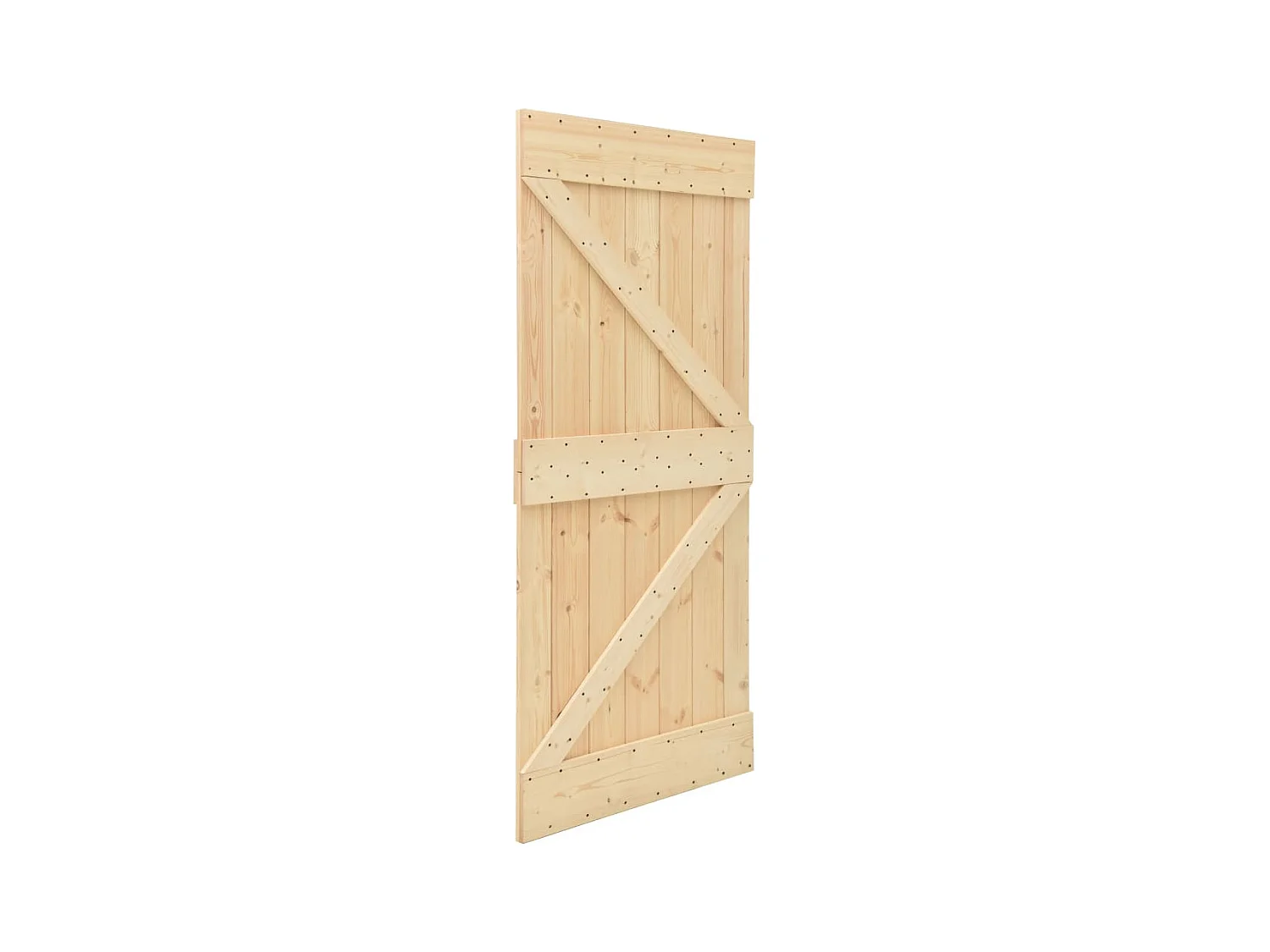 Porta 80x210 cm Legno massello di pino