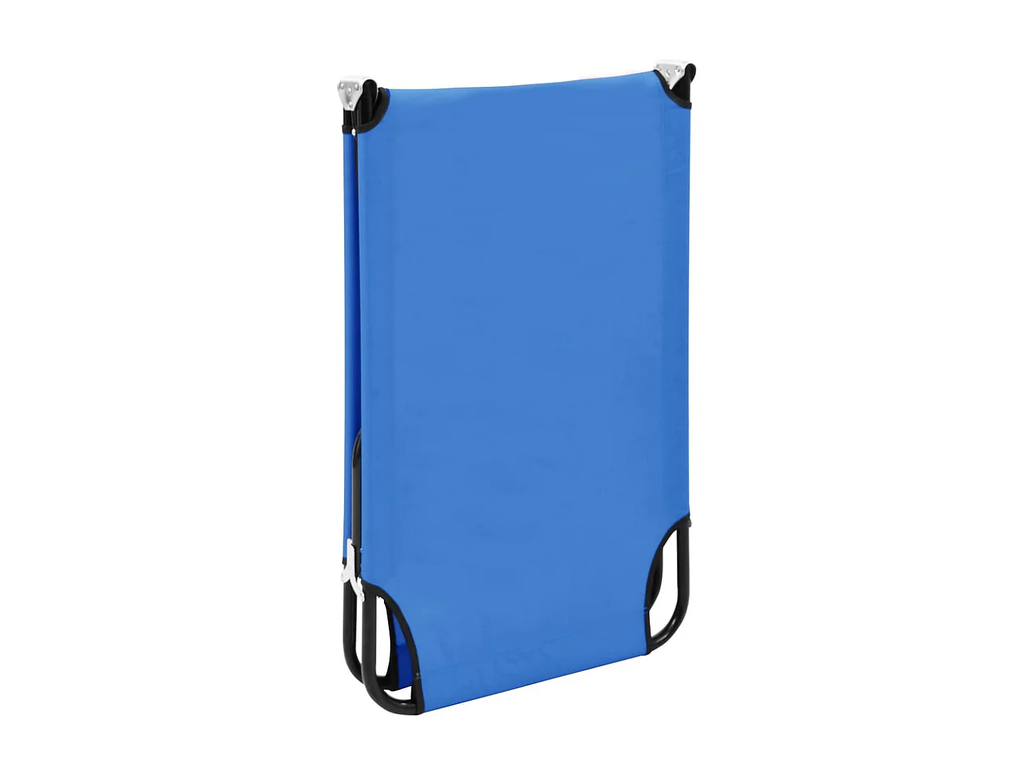 Chaise longue pliable Bleu Acier