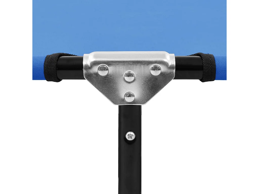 Chaise longue pliable Bleu Acier