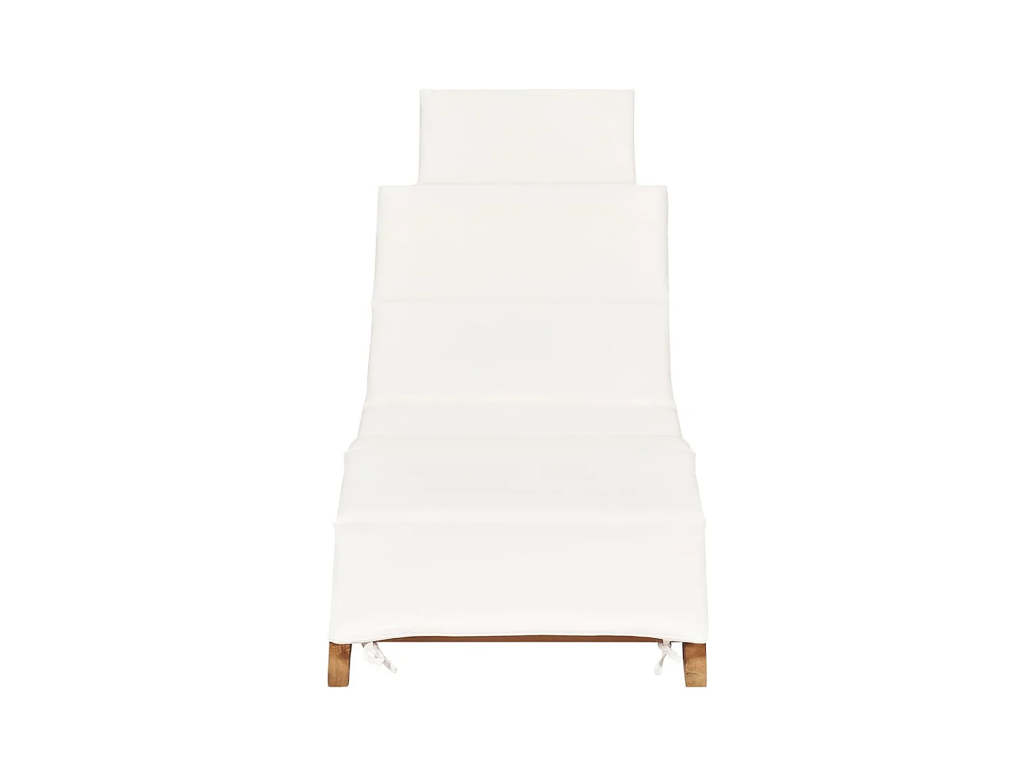 Set di 2 poltrone con cuscini, in legno massello di teak