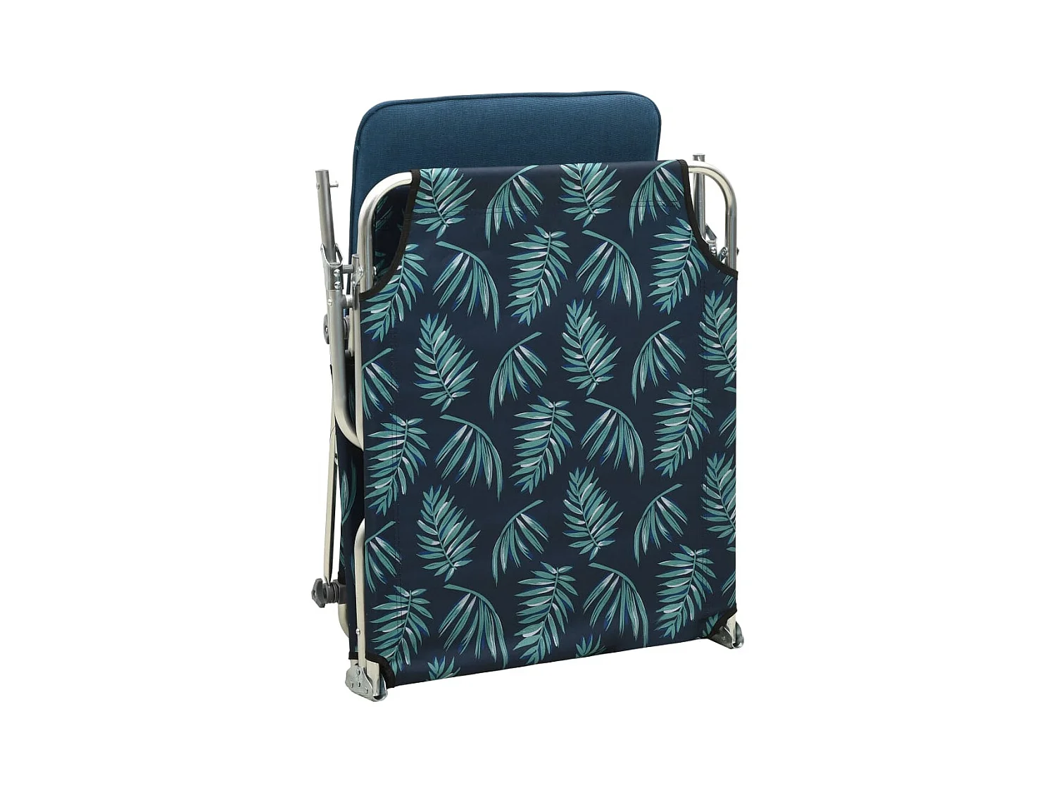 Opvouwbare loungestoel met stalen bladpatroon