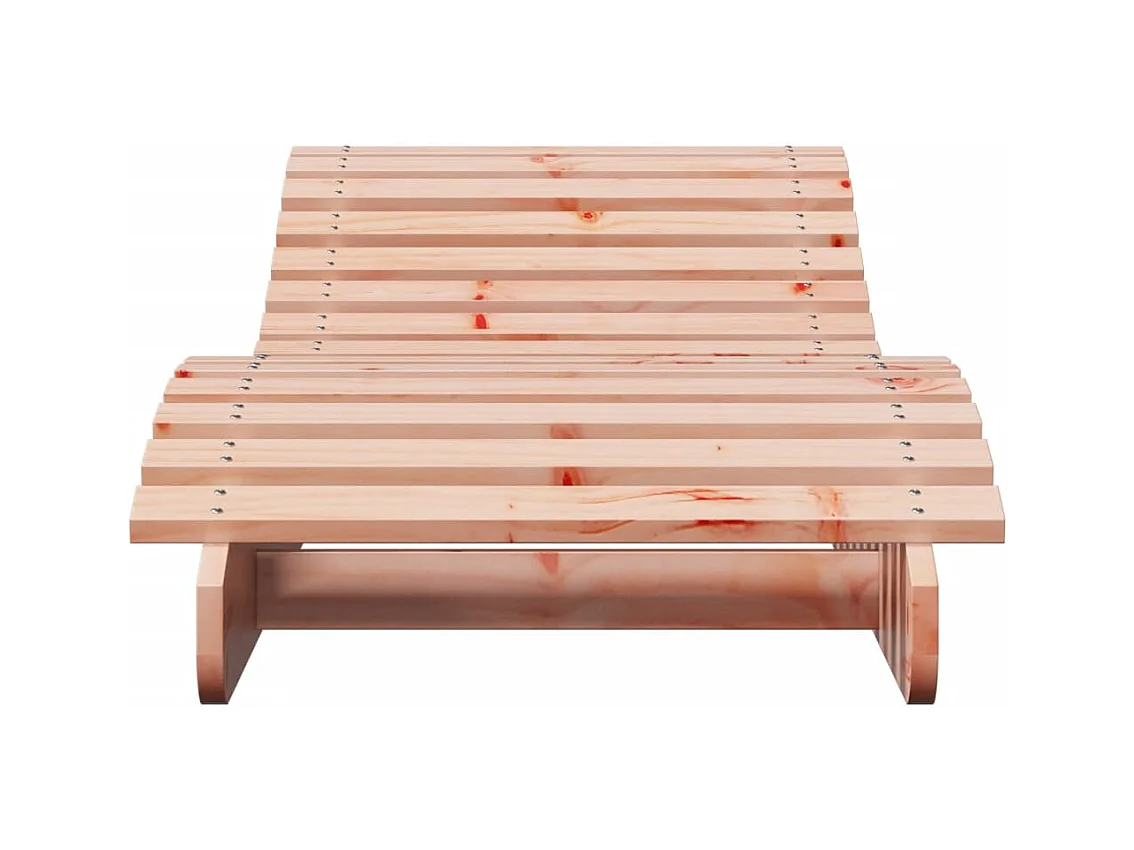 Chaise longue 205x60x31,5 cm massief Douglassparrenhout