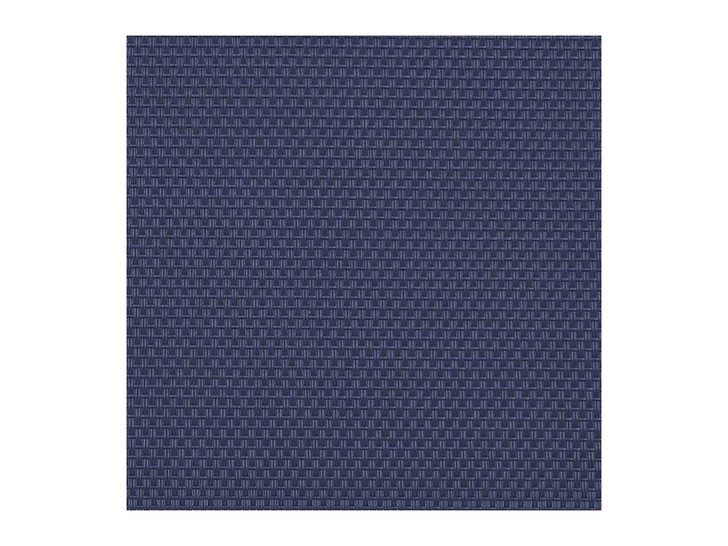 Set van 2 blauwe loungestoelen van massief acaciahout en textileen