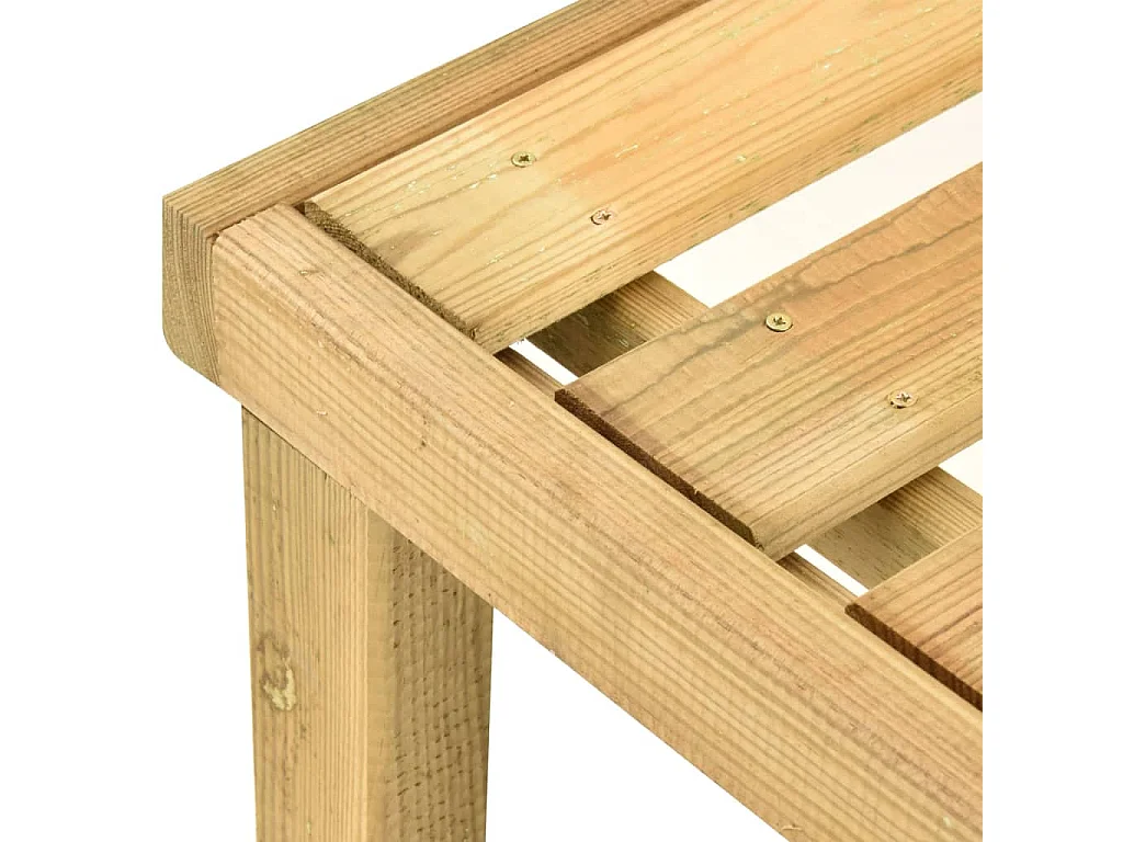 Tuinligstoel Geïmpregneerd grenenhout