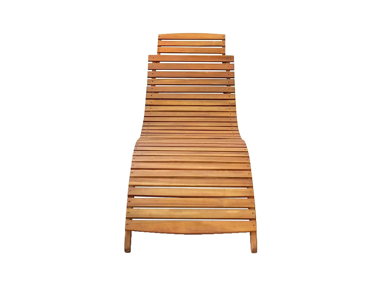 2er-Set Loungesessel mit Kissen Massives Akazienholz