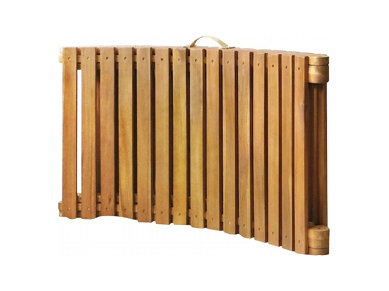 2er-Set Loungesessel mit Kissen Massives Akazienholz