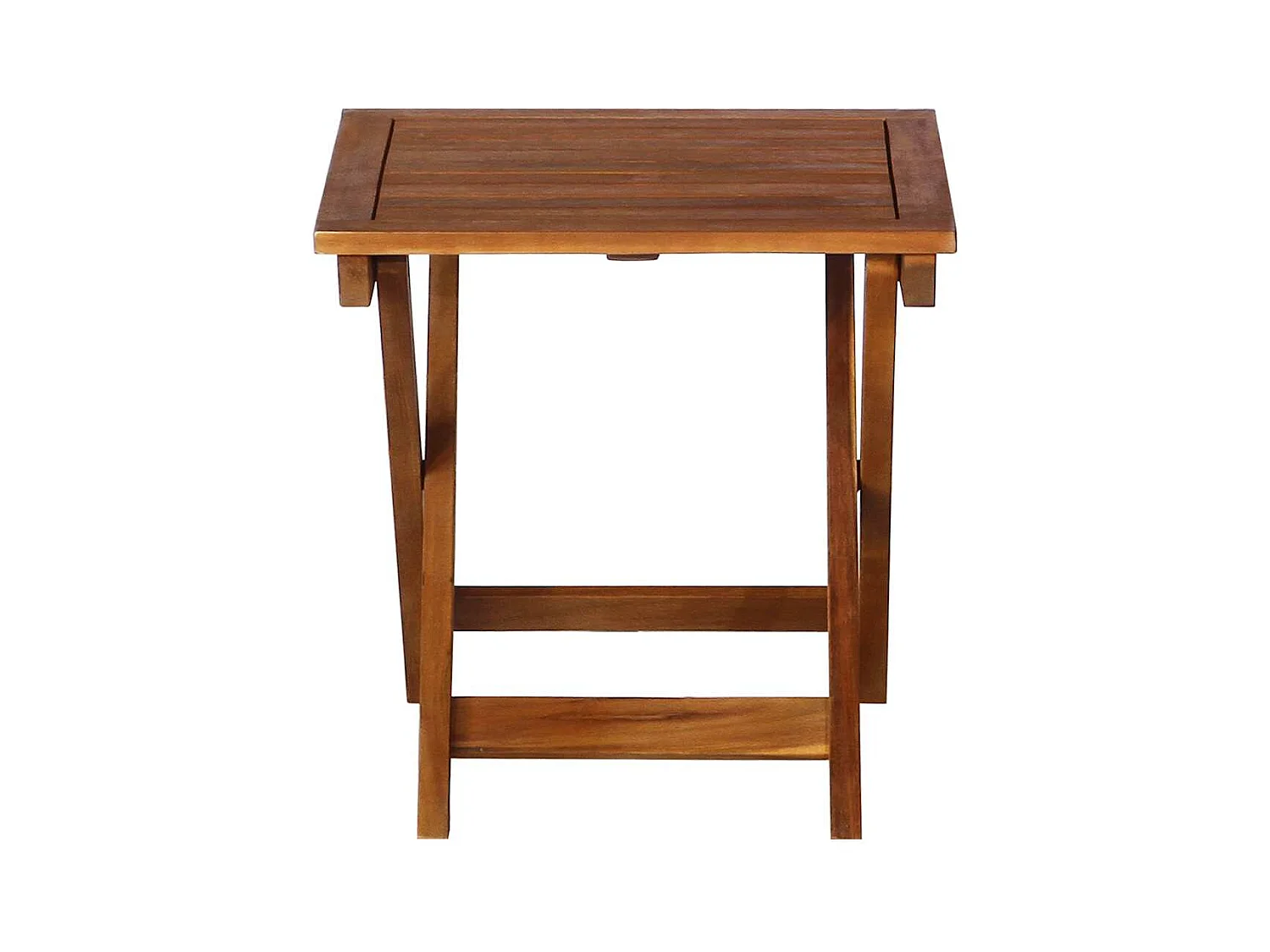 2er-Set Liegestühle mit Tisch und Kissen Massive Akazie