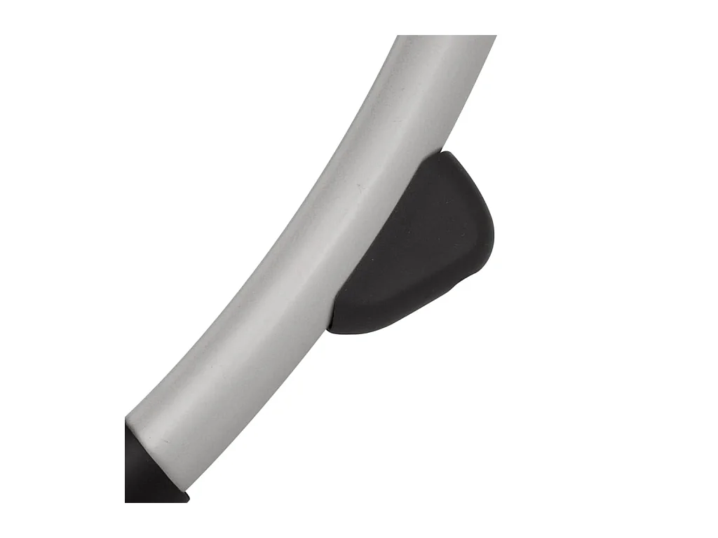 Geometrische Buiten Chaise Longue Taupe Staal