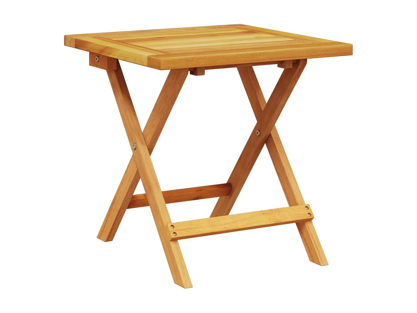 Conjunto de 2 tumbonas con mesa, madera maciza de acacia.