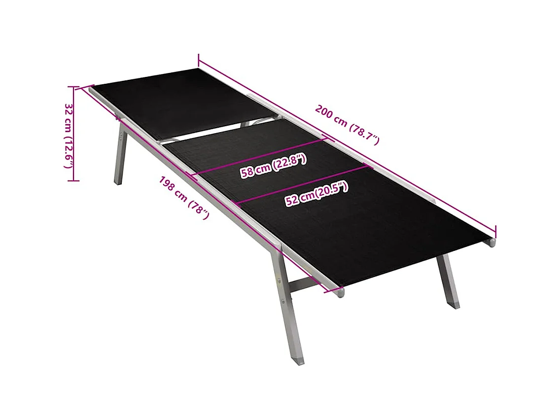 Stalen en zwarte textileen loungestoel