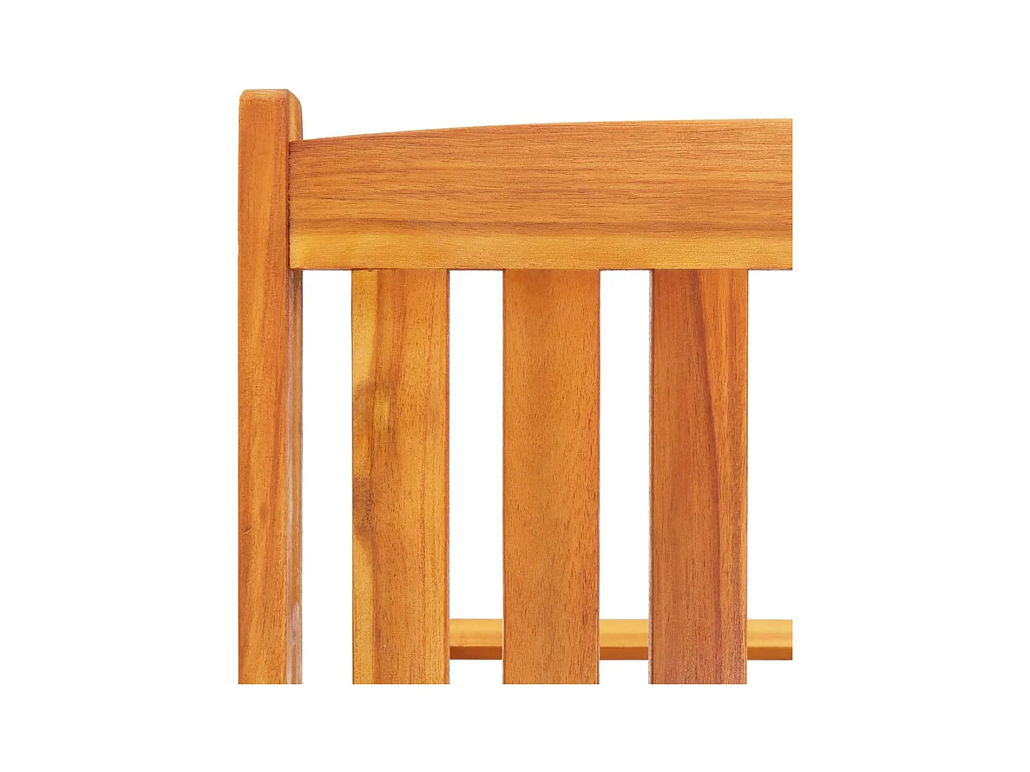 Set di 2 poltrone con cuscini in legno massello di acacia