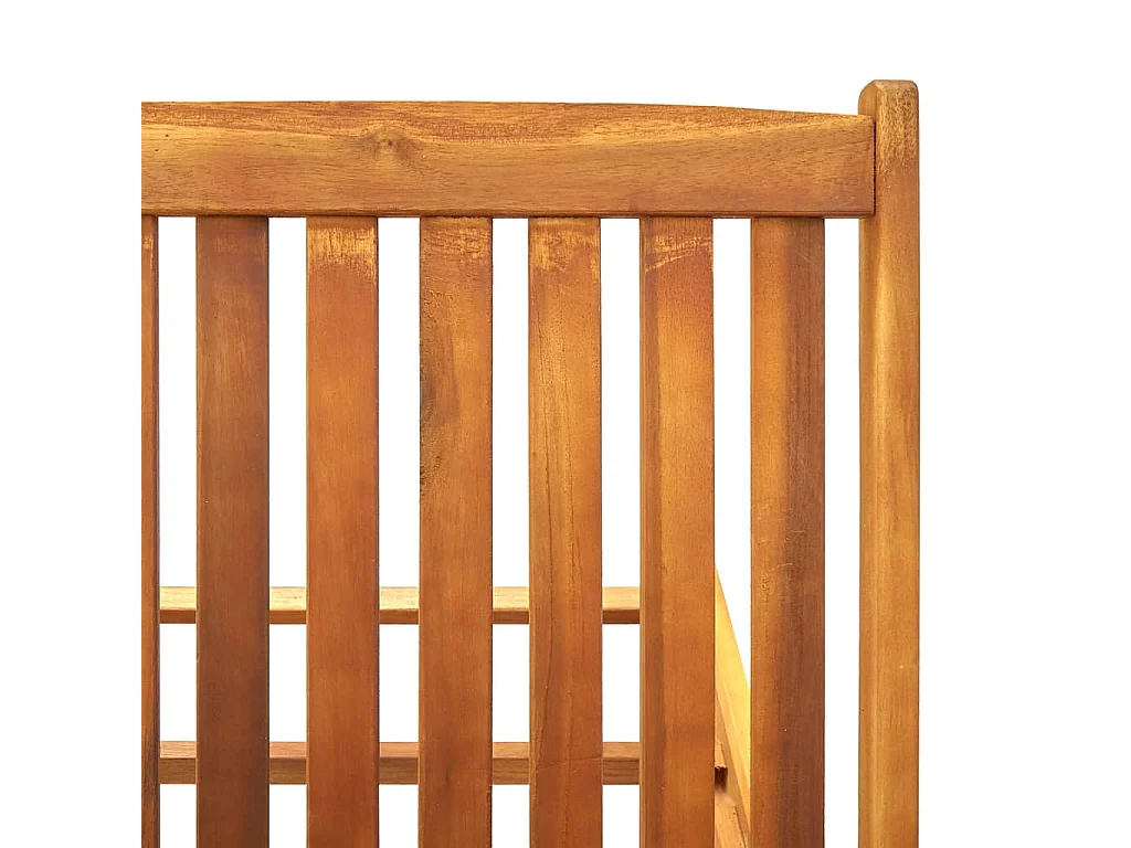 Sillón de madera maciza de acacia