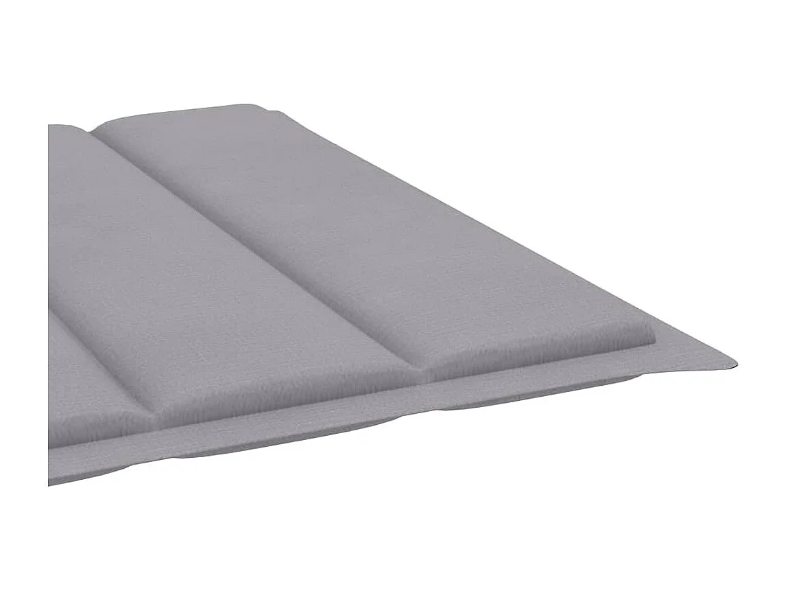 Bambus-Chaiselongue für 2 Personen mit Kissen