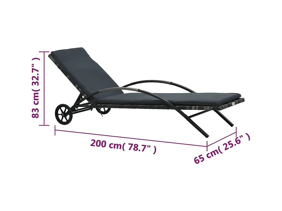 Antraciet rieten stoelen met tafel